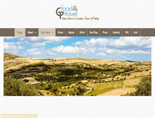 Tablet Screenshot of gtfoodandtravel.com